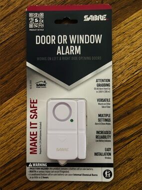 Door or Window Alarm Great for Xtra Protection with Kids